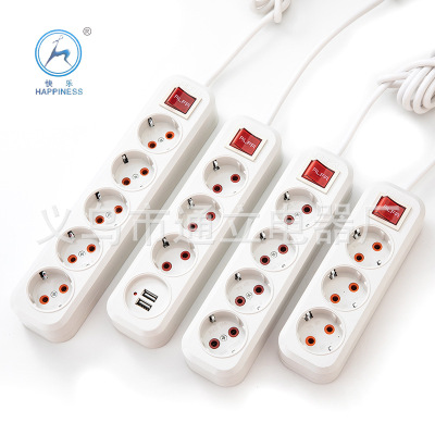 RLFR series multi-function socket socket socket panel three hole socket panel with switch, cable and USB interface panel