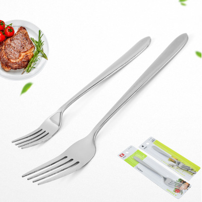 The factory wholesale 430 stainless steel fork western food fork steak fork western food tableware fruit fork spot