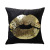 Black super velvet cloth gold pillow cover sofa car cushion cover office pillow cover cross-border hot sales
