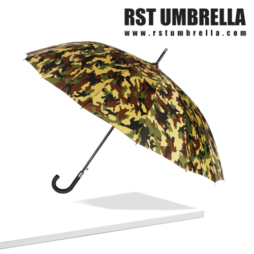 1907 Umbrella 16 Bones Long Handle Umbrella Umbrella Camouflage Umbrella Foreign Trade Umbrella Export Umbrella Factory Direct Sales