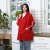 Kitchen Overclothes Adult Waterproof Oil-Proof Thin Men and Women Protection Unlined Long Gown Workwear Coat Long Sleeve Apron