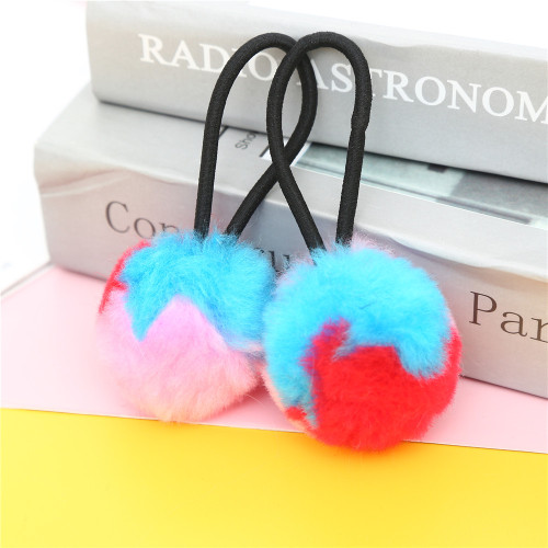 acrylic hair ball hair ring customized rubber band ornament hair band ornament accessories clothing accessories