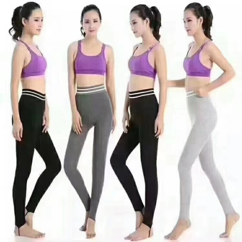 wechat hot 3d hip-lifting pants ecological cotton plus velvet thickening leggings autumn and winter yoga pants step-on pants