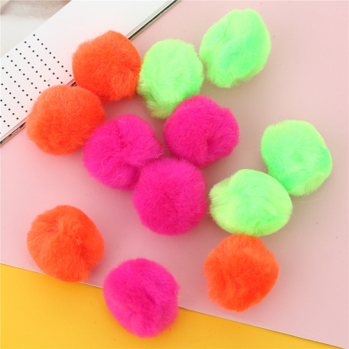 solid color acrylic hair ball size can be customized elastic hair ball jewelry accessories accessories
