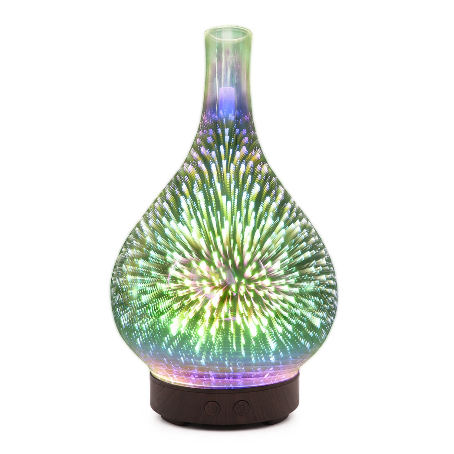 Factory Hot-Selling New Products 3D Glass Aroma Diffuser Spray Household Bedroom Noiseless Aromather