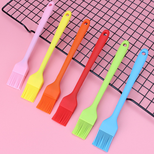 Silicone All-in-One Wool Oil Brush One Small Silicone Brush Barbecue BBQ Brush Silicone Sweep Brush DIY Baking Tool