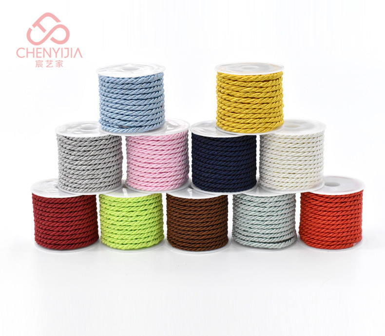 High-end gift box handbag three twisted Rope DIY accessories...