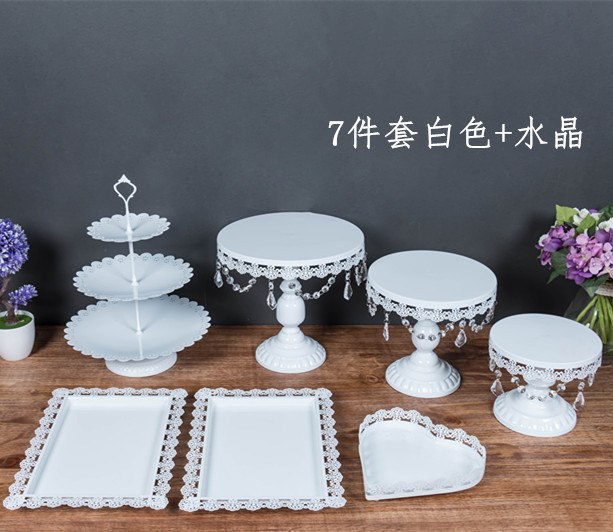 European wedding cake stand cake stand tie Yi wedding cake dessert fruit tray dessert rack dessert r