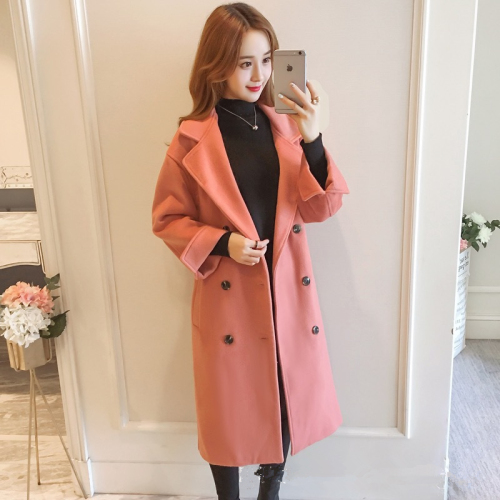 miscellaneous women‘s clothing girl coat tail goods factory direct sales women‘s mid-length maoni coat coat stall supply