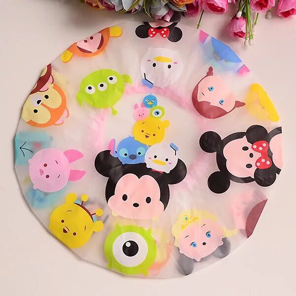 Bath cap can be cat Merledi bath cap with thick lace rubber band waterproof bath cap oil treatment c