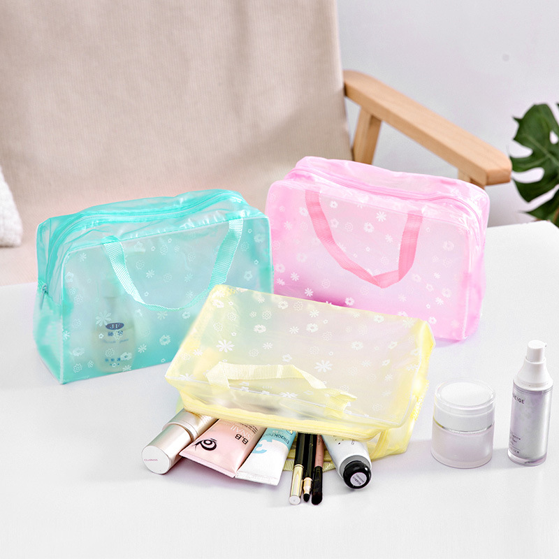 Floral travel toiletries bag Toiletries bag Printed, portable shower bag