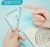 Four-Piece Primary School Ruler Stationery Set Angle Ruler Stainless Steel Measurement Transparent Plastic Student Drawing Ruler Sets Soft