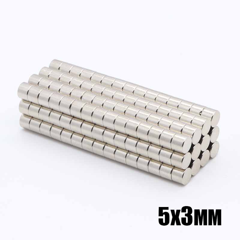Supply 5x3mm spot Ndfeb round Strong strong iron