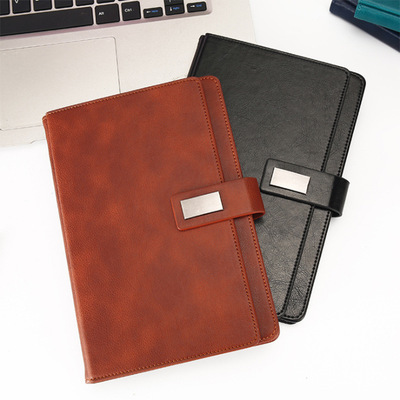 high-end card notebook business gift set multifunctional notepad b5 paperback factory custom logo