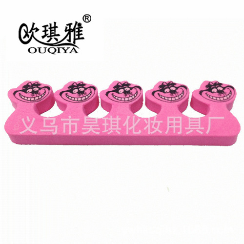 nail art special auxiliary tool finger separator finger cotton sponge toe separator good assistant for nail polish coating
