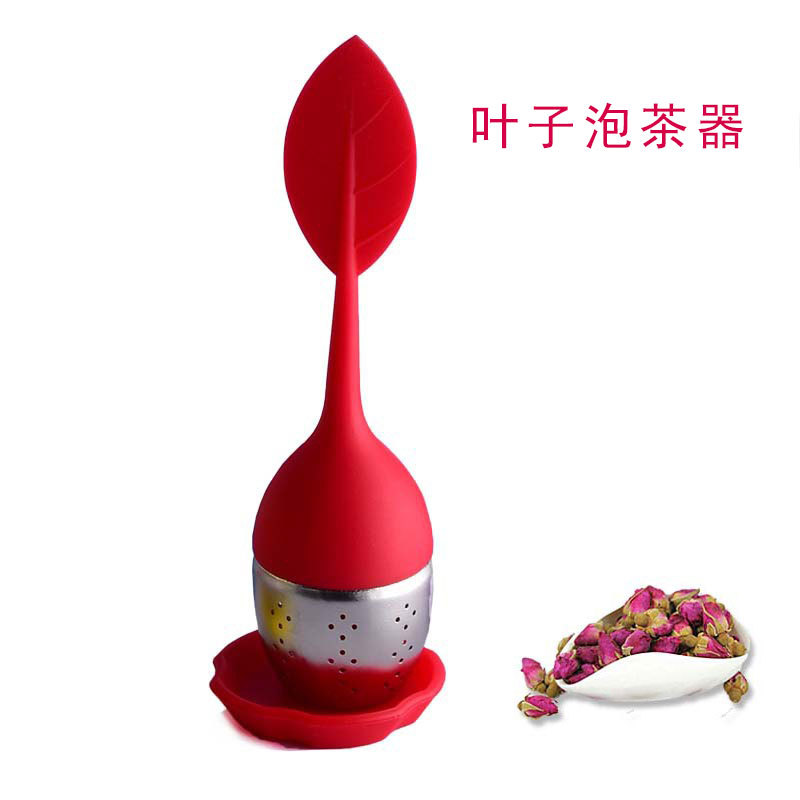 Tea Filter Tree Leaves Silicone Tea Filter Creative Tea Filt...