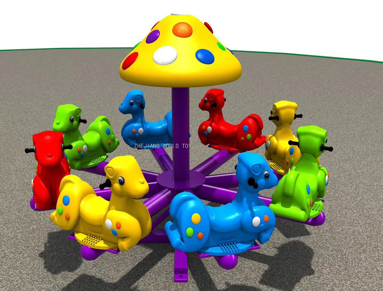 儿童小鹿转椅转盘_浙江沃德幼教玩具有限公司 _义乌购