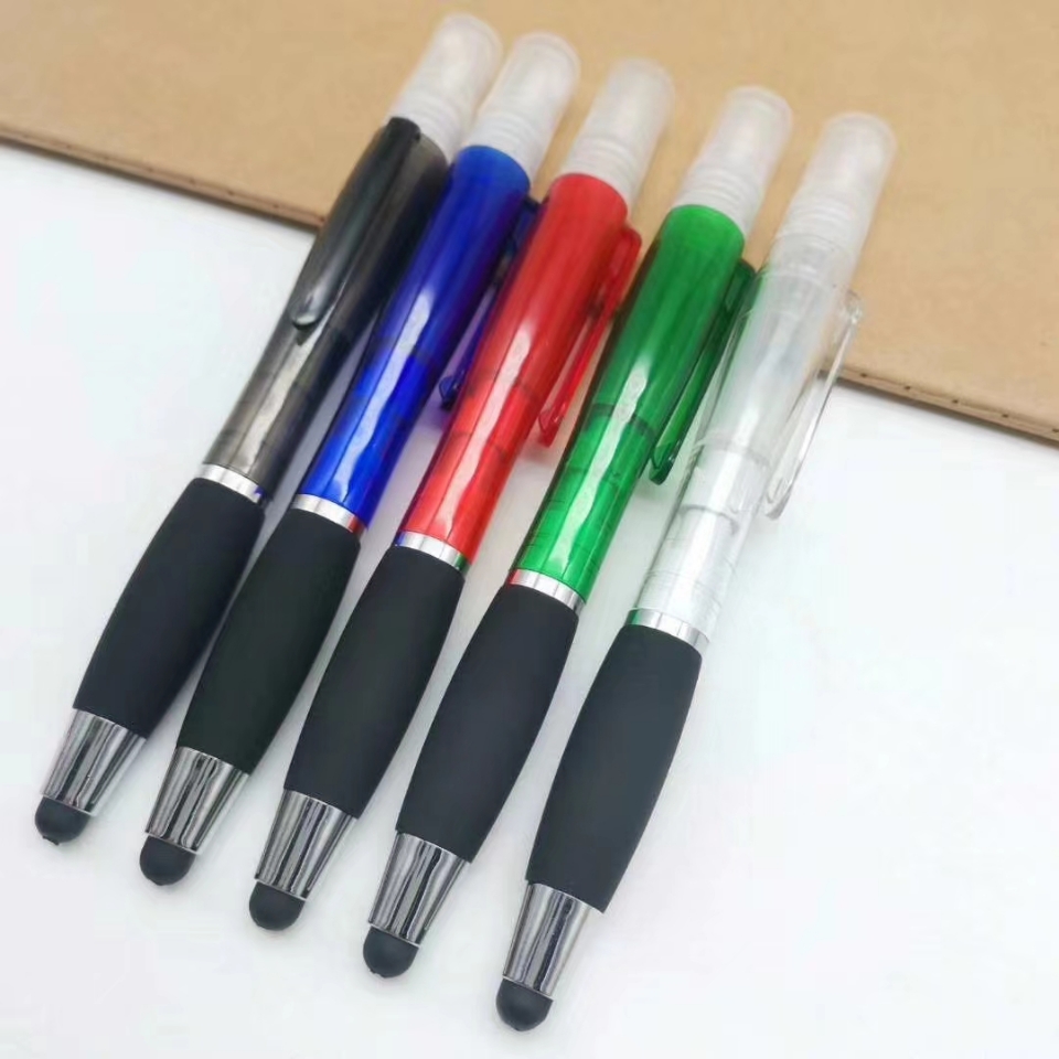     New spray pen alcohol pen hand washing liquid brush pen three in one