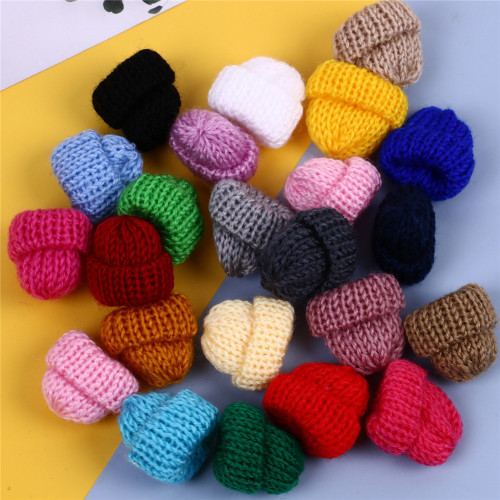 finger cap， a large number of in stock supply handmade wool small hat diy accessories hand crocheting small hat ornament accessories