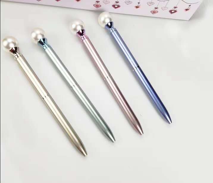  Diamond ballpoint pen craft ballpoint pen macaron imitation metal pen