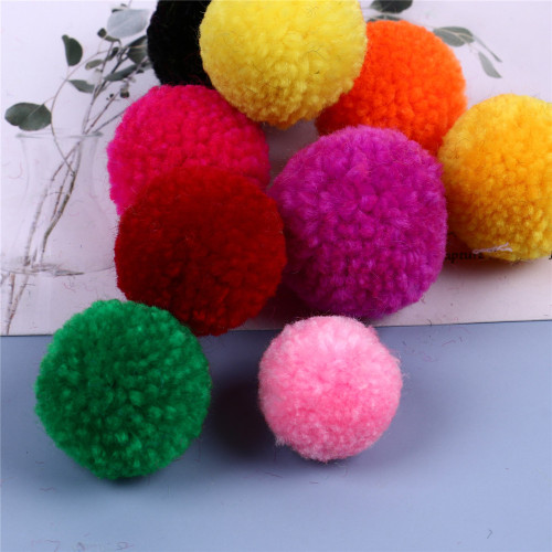 Colorful Campus Zaihuile Wool Handmade DIY Accessories Fur Ball Waxberry Ball Clothing Accessories Accessories