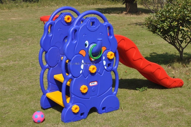 儿童小象单滑梯