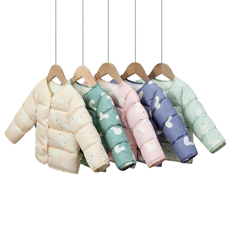 2020 New Style Children's Garment down Cotton Liner Outer Wear Small Cotton-Padded Clothes Inne