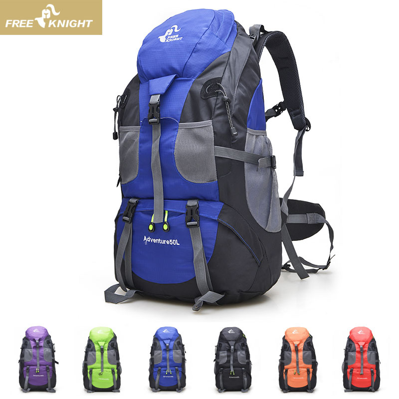 Free Knight Outdoor Backpack Backpack Men and Women Cycling Sports Travel Mountaineering Bag 50L