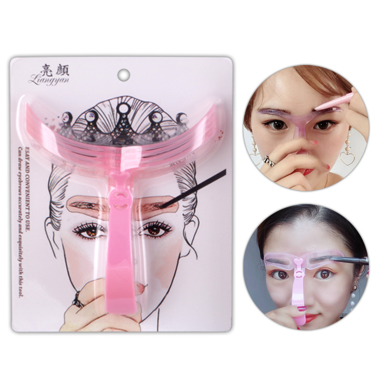 Plastic Thrush Gadget Painting Eyebrow Stencil Eyebrow Stencils Eyebrow Stencil Flat Straight Eyebro