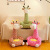 Giraffe Kids' Sofa Kindergarten Toy Stool Lazy Cartoon Seat Plush Toy Gift