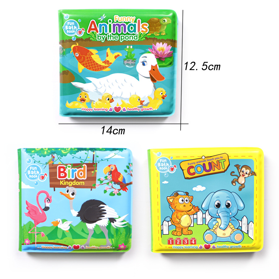 Baby Literacy Toys Can Not Tear the Waterproof Cloth Book Ch...