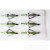 Three Pear Jade Arrow 100/125 Green y Hunting Arrow Arrow Shaft Special Archery Material
