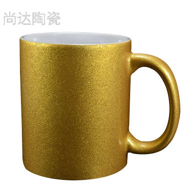 Thermal Transfer Creative Blank Pearly Lustre Cup DIY Advertising Promotional Gift Cup