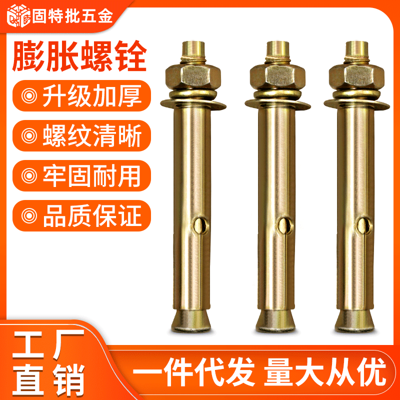 Cold Rolled Steel (CRS) Expansion Bolts Burglar Mesh Special Fasteners Hardware Parts for Doors and