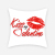 Valentine's Day Digital Printed Pillowcase Sofa Office Peach Skin Velvet Cushion Car Backrest Factory Direct Sales 