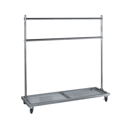 不锈钢单层拆装烧腊挂架 烤鸭架 烤鸡架 角架厨房置物架 烧烤架