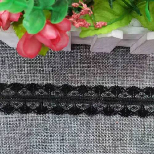 manufacturers supply 3cm bilateral new lace knitting non-elastic lace warp knitted nylon silk lace small edge