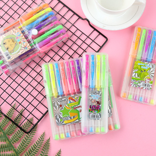 Korean Stationery Hot Selling Cute Cartoon Student Wholesale Ballpoint Pen Personalized Oil Pen Creative Office Stationery Wholesale 