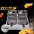 Supplier's Electric Heating Single-Cylinder Single Sieve Fryer Multi-Function Snack Frying Furnace French Fries Fryer Fried Machine