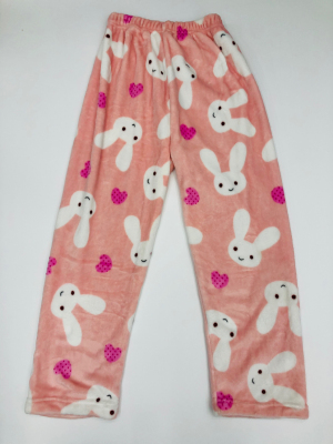 Coral Fleece Pajama Pants Women's Trousers Autumn and Winter Women's Flannel House Fairy Warm Pants Thickened Fleece Can Be Worn outside