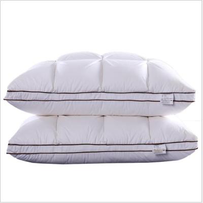 Factory Direct Sales Medium and High Feather Pillow Cotton Bread Pillow Hotel Pillow Inner Gift Wholesale
