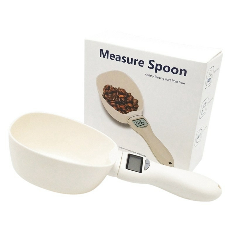 measure spoon scale kitchen scale pet scale dog cat food scale