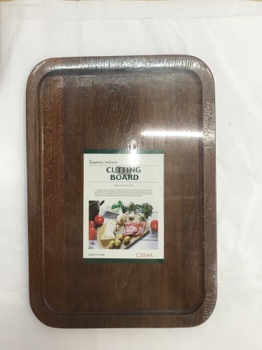C054 Nordic Household Plate Pizza Steak Tea Tray Wooden Tray Rectangular Solid Wood Fruit Japanese Style
