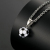 E-Commerce Supply World Cup Football Pendant Sports Equipment Necklace Titanium Steel Fans Necklace
