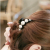 Drop-Resistant Korean Hairpin Updo Hair Accessories Simple All-Match Back Head Ponytail Hairpin Clip Hairware
