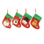 Creative Christmas Gift Bag Cartoon Sequins Christmas Socks Christmas Tree Hanging Candy Gift Bag