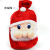 Holiday Show Santa Claus Head Gift Bag Christmas Decoration Supplies High-End Gift Backpack Candy Drawstring Gift Bag