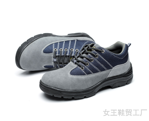 cross-border summer new breathable flying woven protective shoes anti-smashing anti-piercing safety protective shoes safety shoes