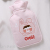 Flocking Crystal Hot Water Injection Bag Student Cute Little Girl Hand Warmer Warm Hand Drying Hot Water Bag