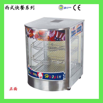 Electric Thermal Insulation Cabinet Commercial Stainless Steel Thermal Insulation Display Cabinet Finished Product Sample Cabinet Hamburger Western Fast Food Equipment